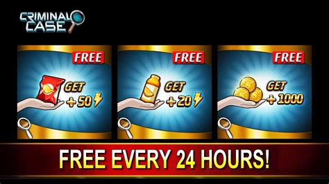 criminal case daily bonus